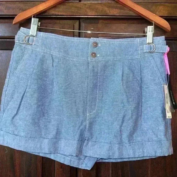 NWT!! I ♥ Ronson Shorts for Woman /Size 6 /Blue - Picture 2 of 11